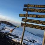 Walking Up Mount Kilimanjaro